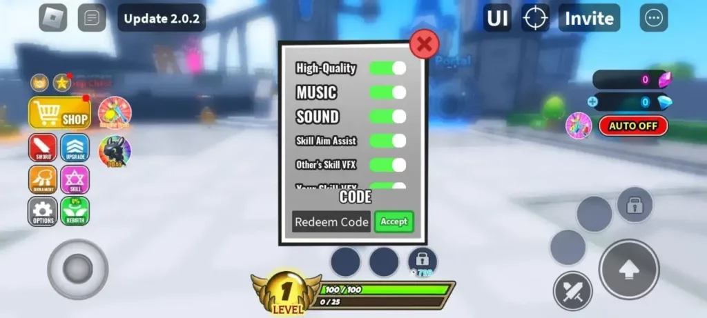 Поле «Redeem code» Поле «Redeem code»